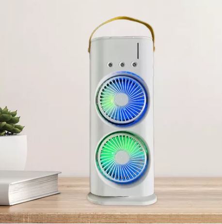 Ventilador Humidificador Doble
