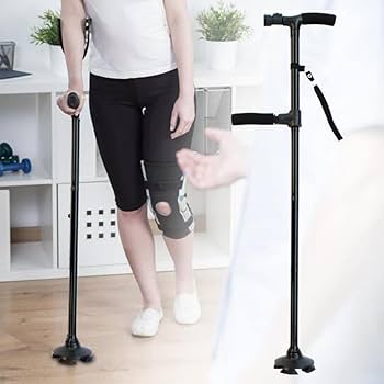 Bastón Plegable con Luz