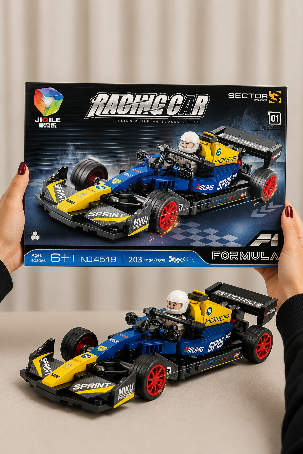 Autos de carrera armables