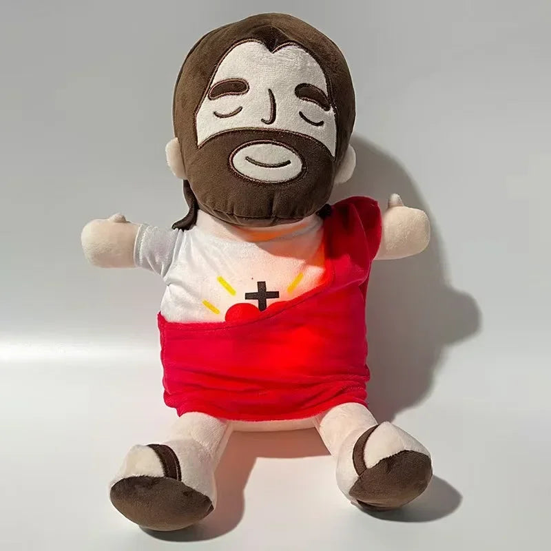Abrazos de fe - Peluche de Jesús que respira