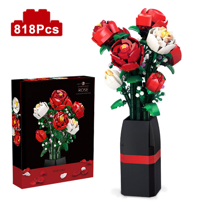 Rosas con Maceta 818 piezas