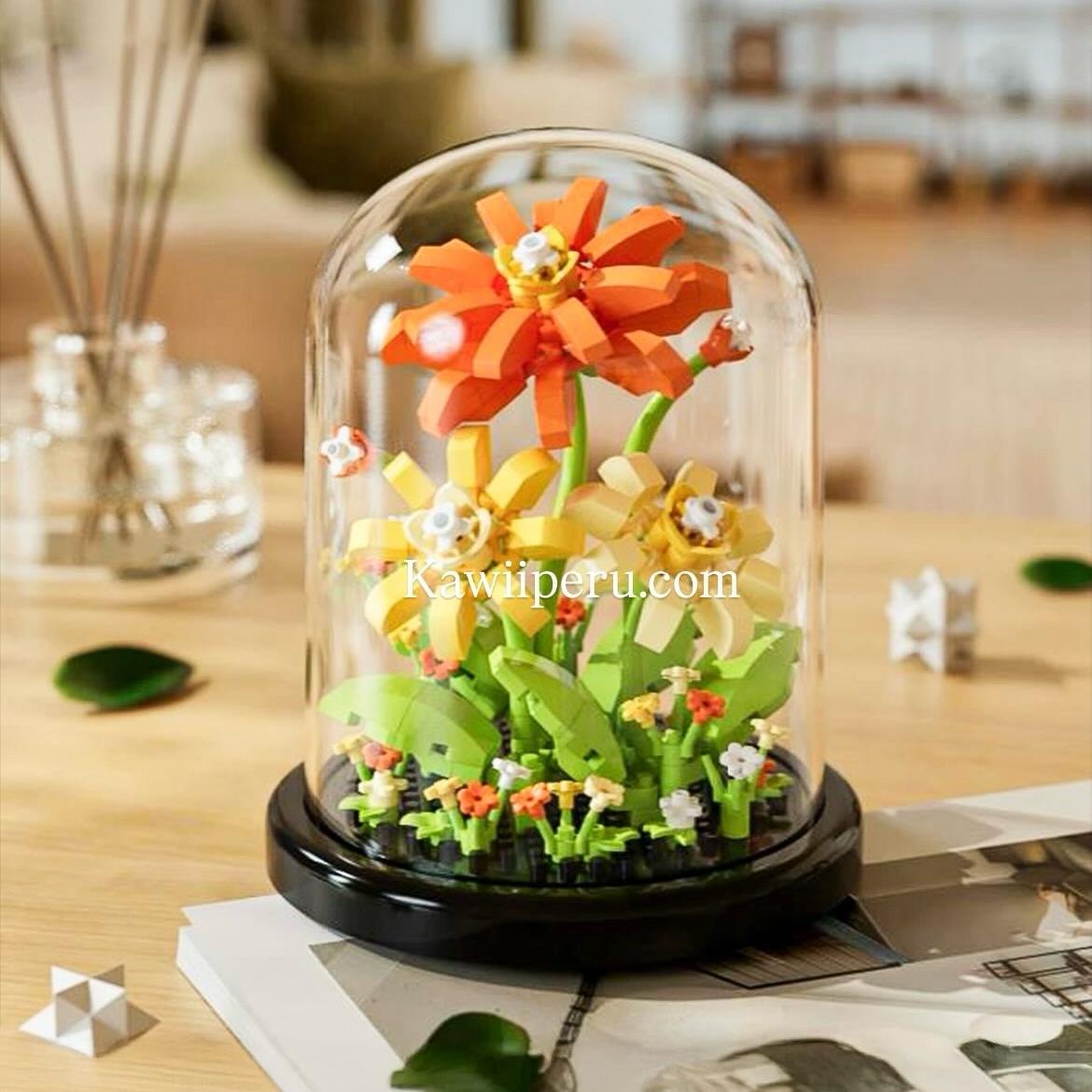 Flores Armables Encapsuladas 254PCS