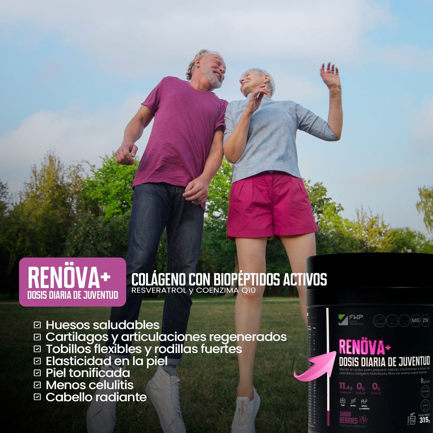 Colágeno Renova Plus!