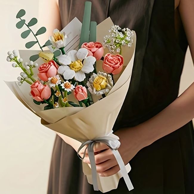 Ramos de Flores Armables 864 Piezas