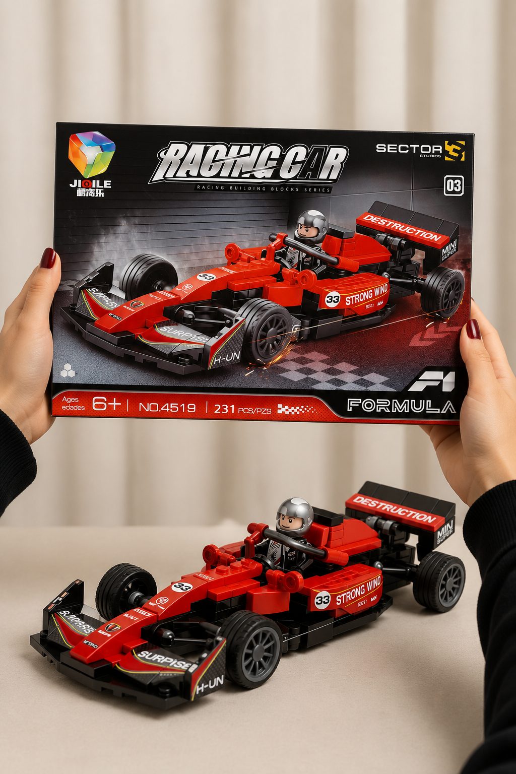Autos de carrera armables