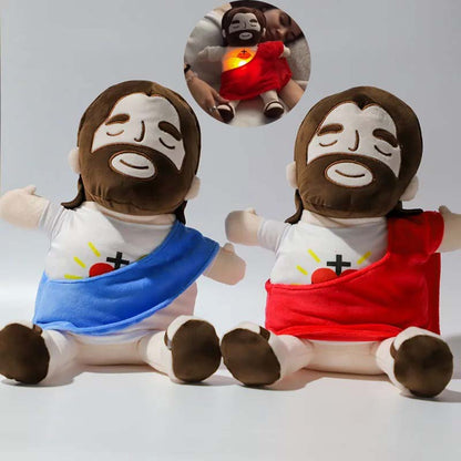 Abrazos de fe - Peluche de Jesús que respira