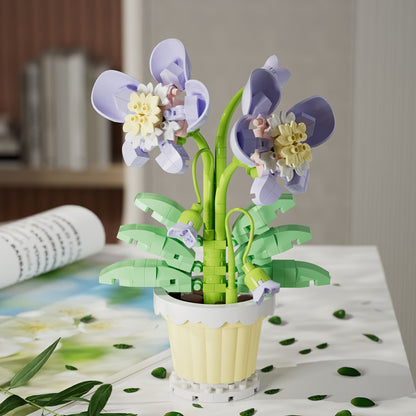 Mini flores en maceta armables